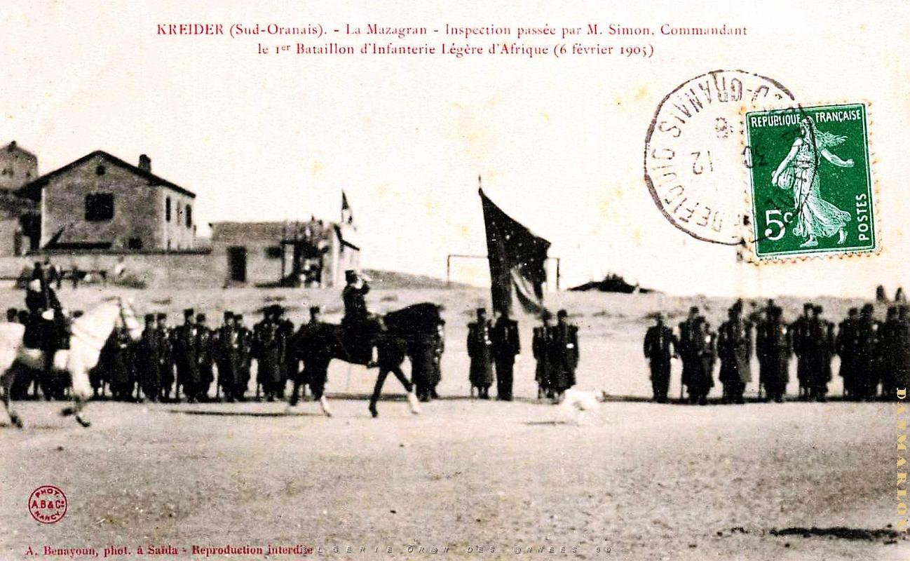 Le Kreider - Revue Mazagran - 1er Bataillon Infanterie - 1903.jpg